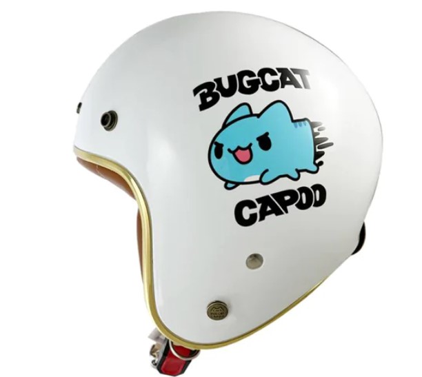 NIKKO HELMET N-401 BUGCAT CAPOO