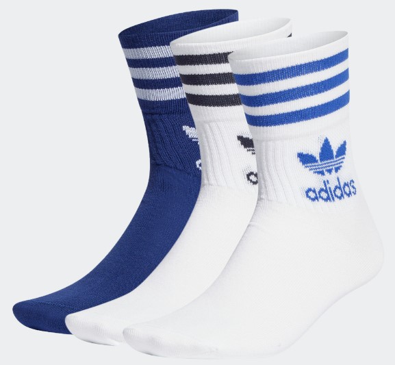 【Adidas】中筒運動襪