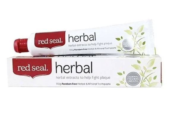 【Red Seal紅印】天然草本礦物牙膏