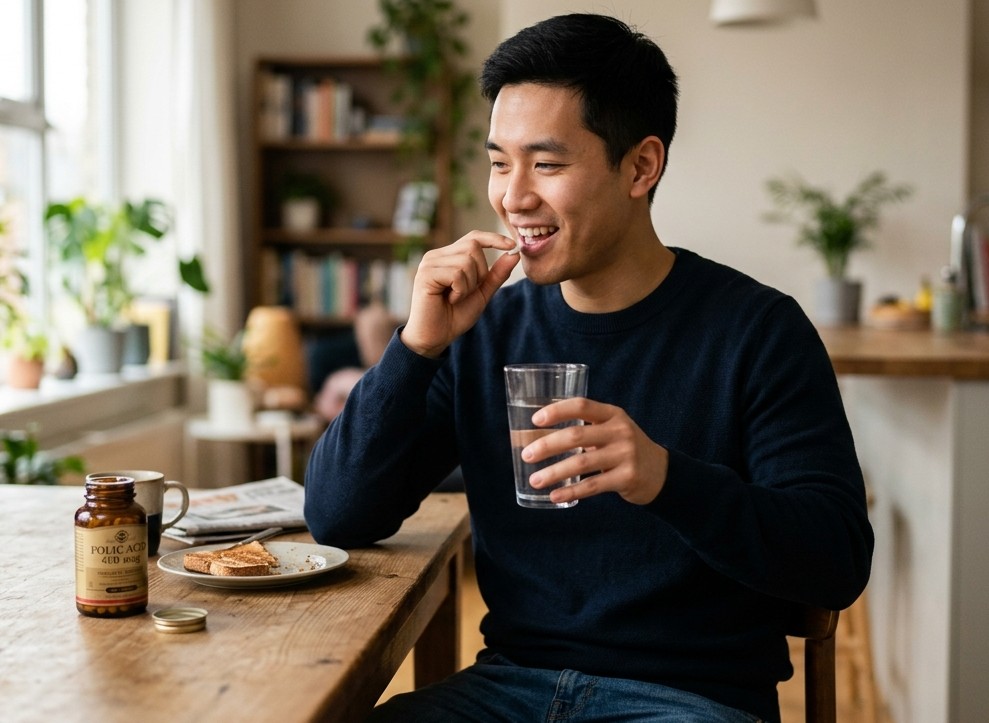 男生可以吃葉酸嗎