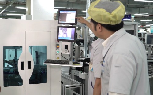 （智慧製造示意圖）