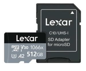 Lexar雷克沙 Professional 1066x microSDXC 記憶卡