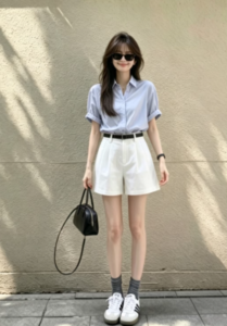 夏季女大學生穿搭