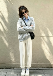 秋季女大學生穿搭