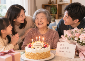 給長輩的生日祝福原則