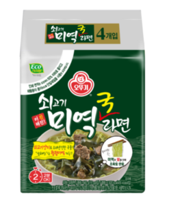 Ottogi 不倒翁牛肉海帶湯拉麵
